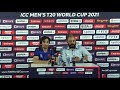Asghar Afghan speaks to the media after Afghanistan beat Namibia by by 62 runs #T20WorldCup