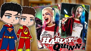 Justice League React To Harley Quinn | DC | Suicide Squad | Gacha react