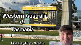 Match Vlog: Western Australia vs Tasmania, One Day Cup 2026, Match Vlog
