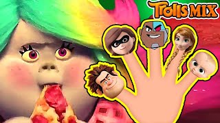 Trolls Finger Family Song Daddy Finger Trolls Song Trolls