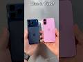 iPhone 17 Pro vs 16 ⚡️ Deep Blue or Pink? 👀 #shorts #trending #iphone #apple #iphone17pro #viral