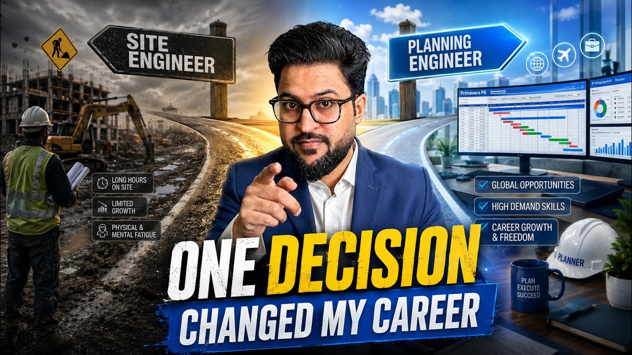 From Site Engineer to Planning Engineer: My Real Career Journey