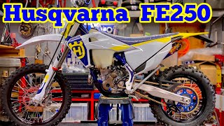 【納車】Husqvarna FE250 2023年モデルを新車で買ってみた【レビュー】