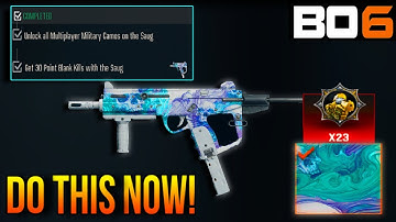 *TWO GAMES!* How to Get 30 POINT BLANK Kills With The SAUG! (Black Ops 6 Special Camo Guide)