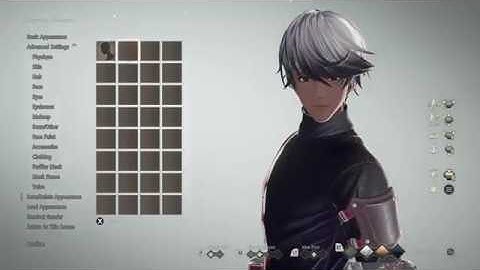 Code Vein Character Customization Male 4K