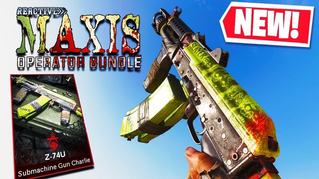 NEW AK-74 REACTIVE CAMO - COD COLD WAR 3V3