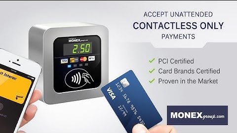 MONEXgroup’s Contactless Only Self Serve Payments Solution for Unattended Vending & Kiosks