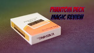 Phantom Deck by Joshua Jay review // KardTrickKid