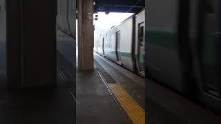 733系快速エアポート札幌駅へ到着　#jr #北海道