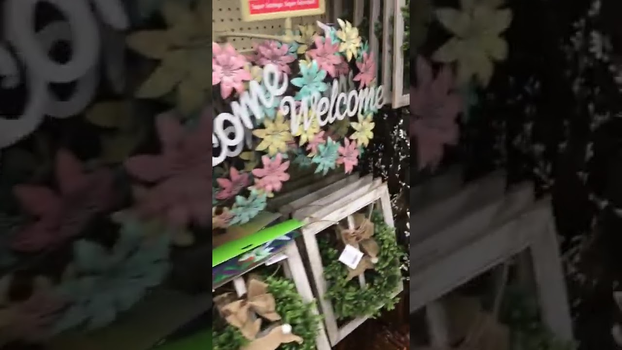 RUN!!! Won’t last long. Hobby Lobby Spring  Decor is 40% off