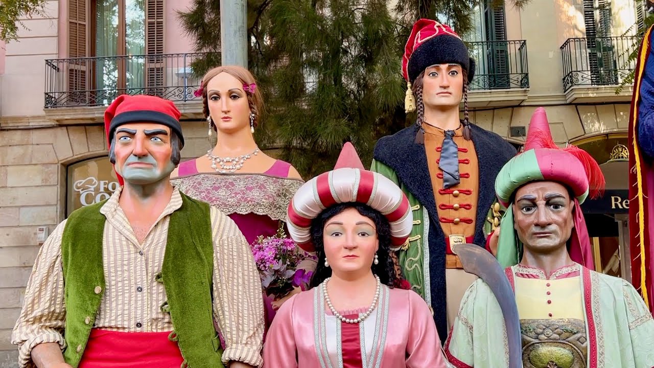 Cercavila del Seguici de Santa Eulàlia - Trobada de Gegants a Ciutat Vella - Barcelona 2025
