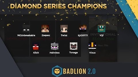 Badlion Diamond Series Invitational Winners [$5000 Tournament]