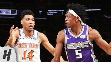 Sacramento Kings vs New York Knicks - Full Game Highlights | March 9, 2019 | 2018-19 NBA Season