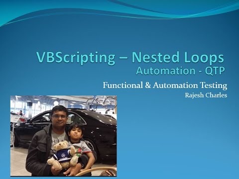 31 VB Scripting Nested Loop - YouTube