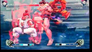 Jr Rodriguez Akuma Vs Nin99Tool Akuma Street Fighter Iv On Xbox 360 Game 7