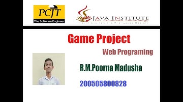 JavaScript 2D Game Development | Poorna Madusha