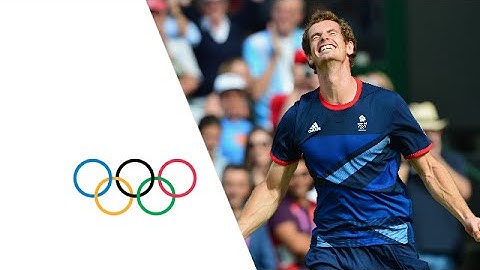 Andy Murray Wins Olympic Gold Medal v Roger Federer | London 2012 Olympics