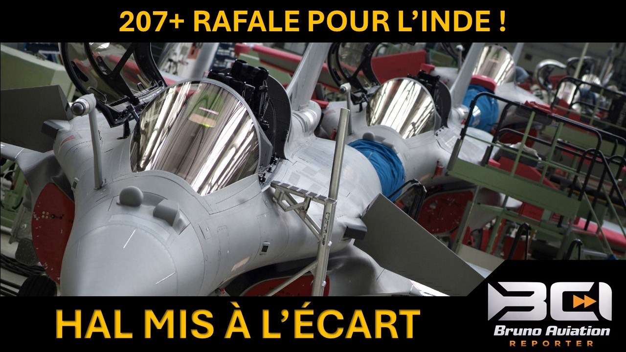 CRASH de HAL, plus de 250 Rafale en Inde