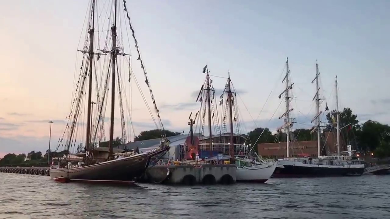 Bluenose II in Sydney NS Harbour - Tall Ships 2017