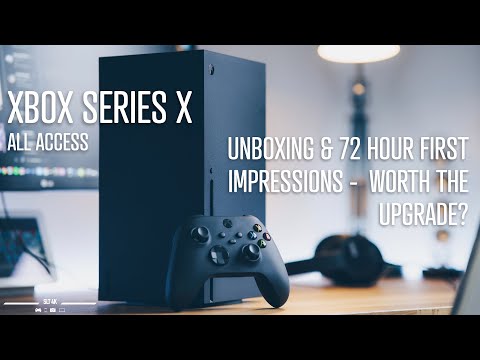 Xbox Series X-Unboxing, 72 시간 첫인상 및 게임 플레이 // 모든 액세스-그만한 가치가 있습니까?