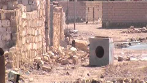 EOD detonates a discovered weapons cache 2/5 Marines 2007