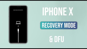 Enter Recovery and DFU Mode on iPhone X