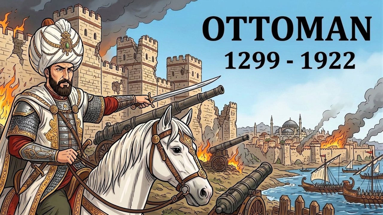 The ENTIRE History of Ottoman Empire in 12 Minutes