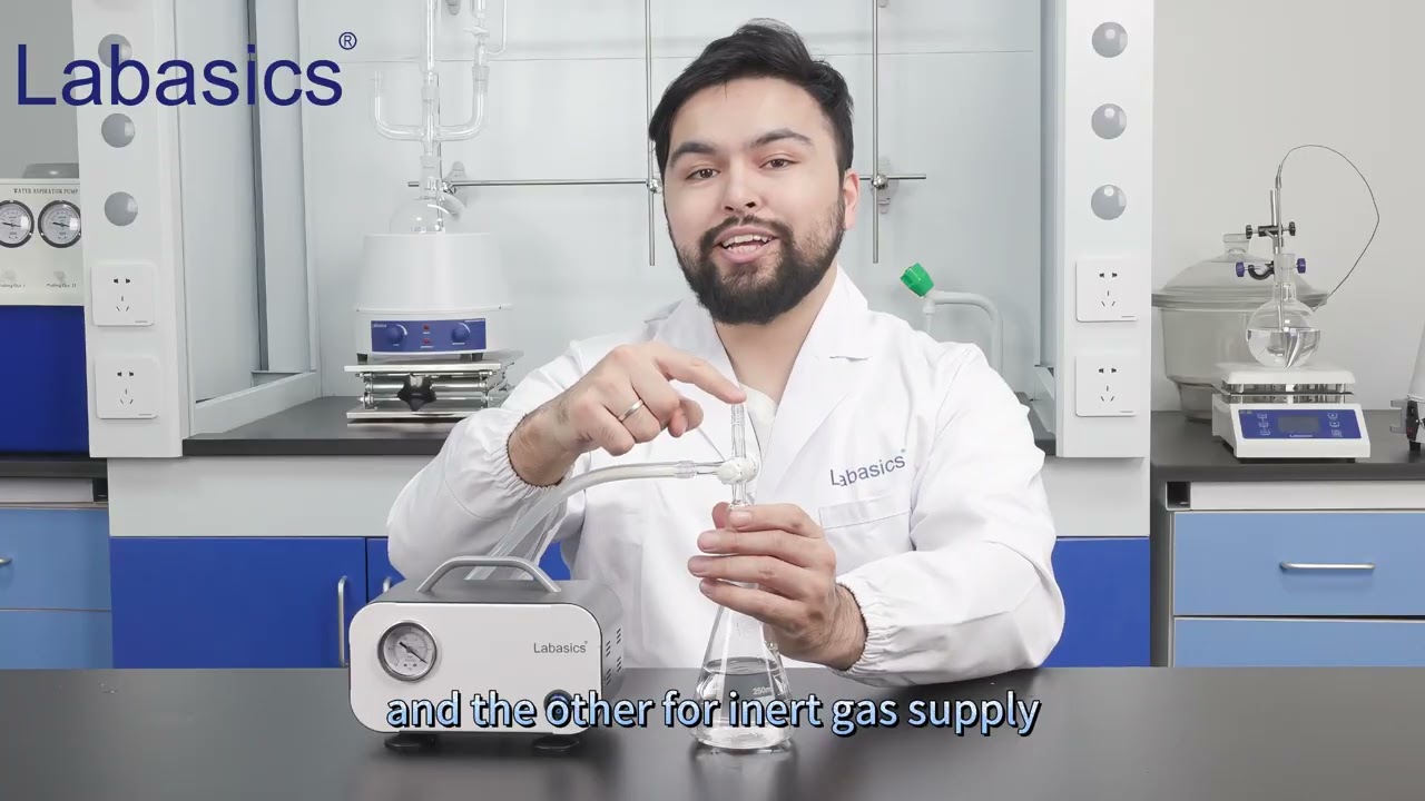 Labasics Vacuum Glass 3-Way Flow Control Adapter! 🔬