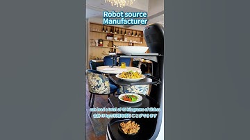 Panda delivery robot, your delivery super star #robotics #servicerobot #deliveryrobot