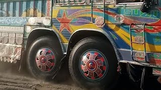 12 Wheeler Truck Haq Baho Sugar Mil Jhang