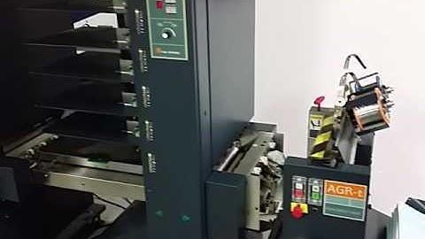 CP Bourg 30 Bin 10-D Tower Collator with AGR-T Stitcher