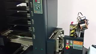 CP Bourg 30 Bin 10-D Tower Collator with AGR-T Stitcher