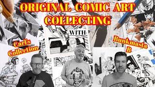 Baturdays in the BatCave: Collecting Original Comic Art! With Carls Collection & Bunk!