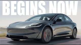 Tesla Model 3 Ludicrous Begins Early Test Drives | Production Begins Soon