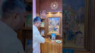 அழகான பூஜா ரூம் டிசைன் 🙏 | Easy Clean & Easy Maintenance Pooja Room Ideas | Aluminum Interior Tips