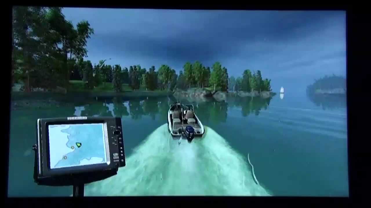 Rapala Pro Bass Fishing 2010 gameplay (PS3 - with Move) (HD 720p