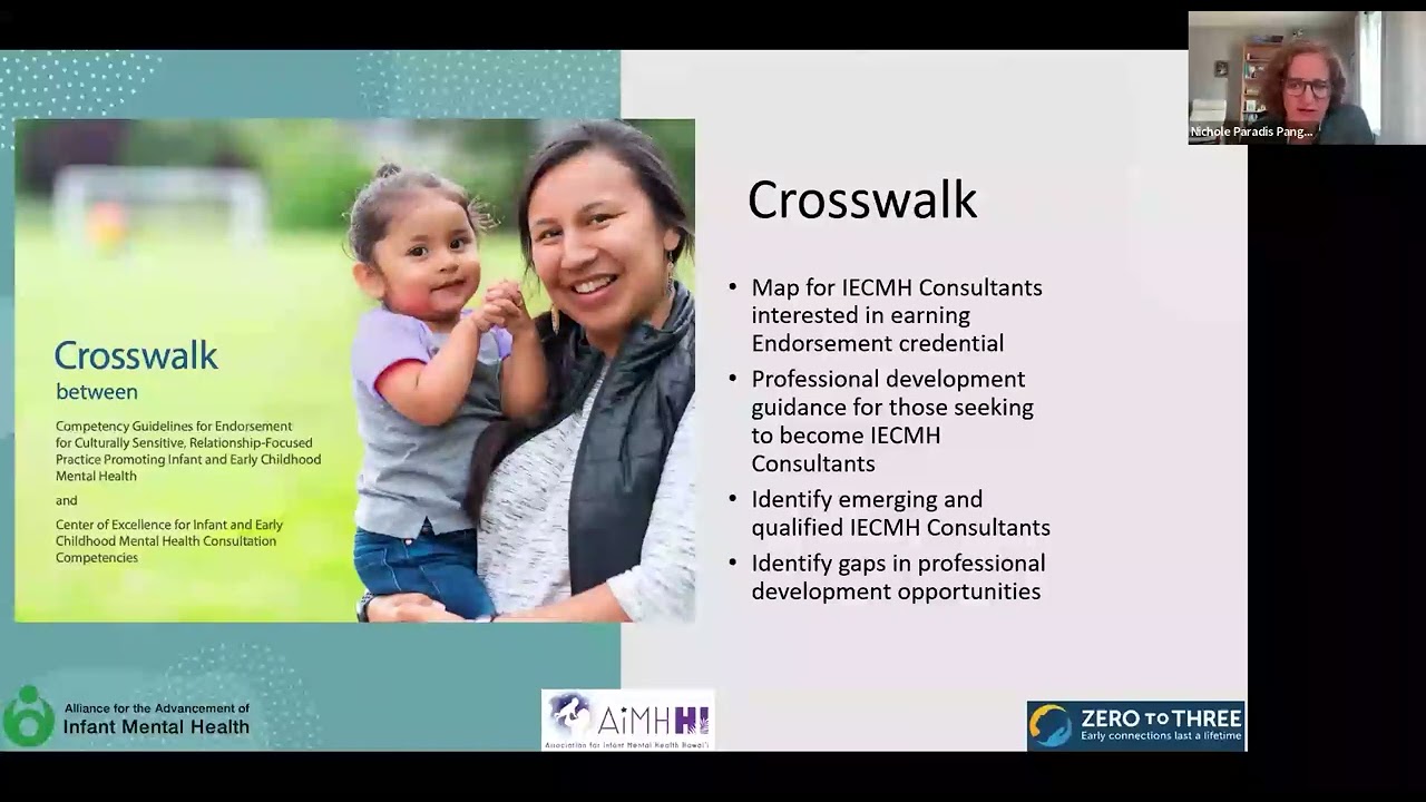 Discover the Crosswalk-Defining Best Practice for IECMH Consultation
