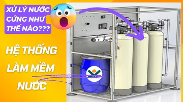 Hệ Thống Làm Mềm Nước Xử Lý Nước Cứng Bằng Nguyên Lý Trao Đổi Ion (Ion Exchange) - Minh Khoa Group
