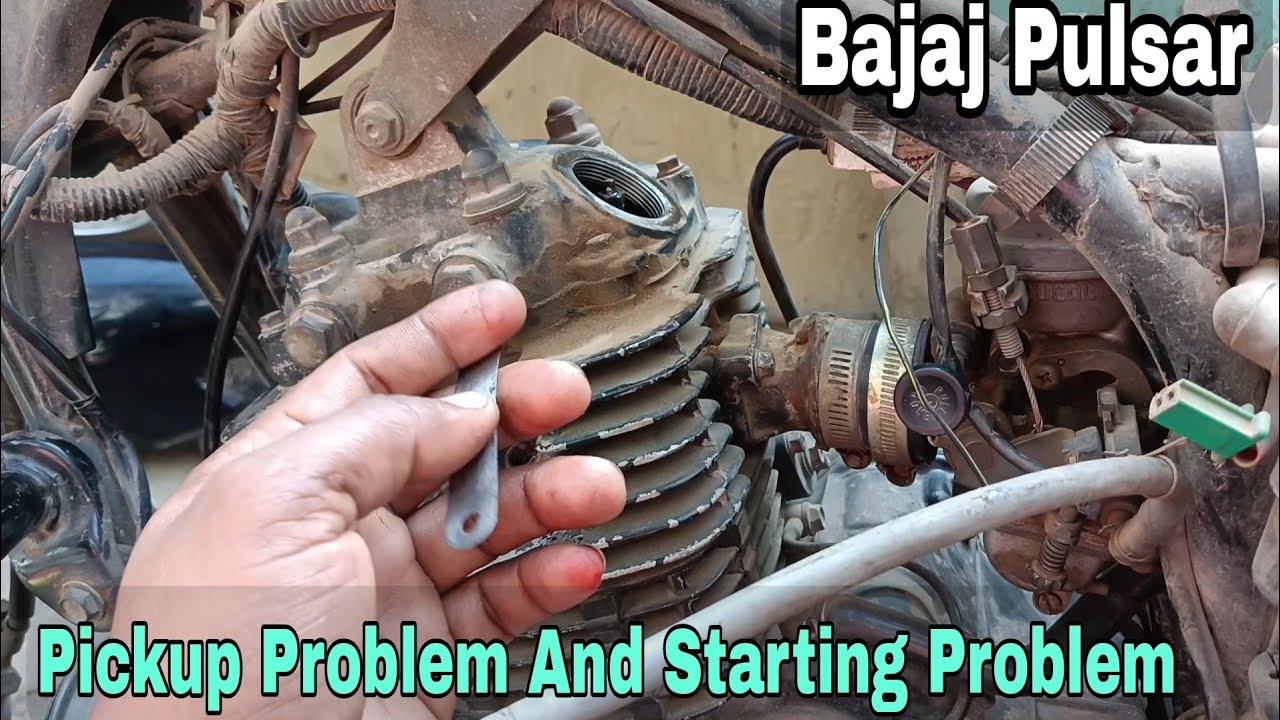 Bajaj Pulsar Pickup Problem & Starting Problem||Tappet Adjustment