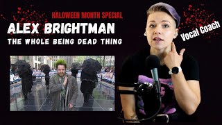 Alex Brightman - The Whole Being Dead Thing (LIVE) New Zealand Vocal Coach Reaction And Analysis