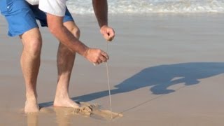 How to Catch beach worms for bait | The Hook and The Cook