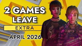 2 GAMES LEAVING PS PLUS EXTRA IN APRIL 2026 | PlayStation Plus Extra Premium april 2026 PS+