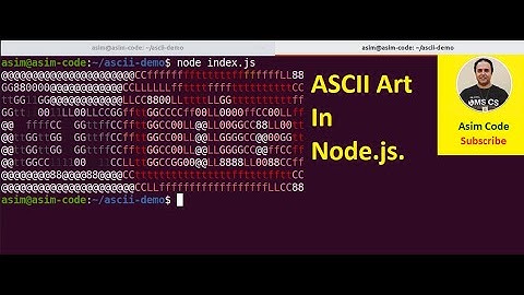 ASCII Art In Node.js