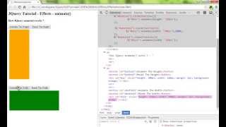 TAMIL JQUERY EFFECTS ANIMATE METHOD DEMO