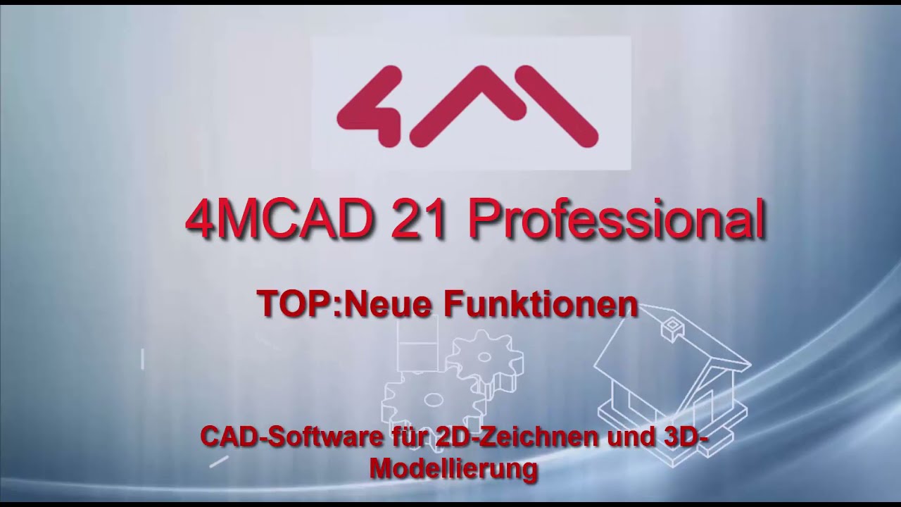 4MCAD 21 Professional - Top neue Funktionen
