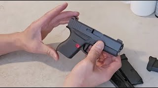 Glock G43 Is Small, Light And Accurate But Its Not For Me. Review, Defense Shooting And Pros & Cons
