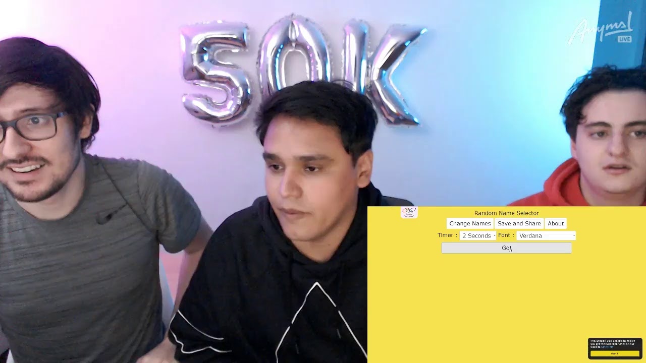 [LIVE] GIVEAWAY HOODIES OFICIALES ANYMAL Y NICK MELO