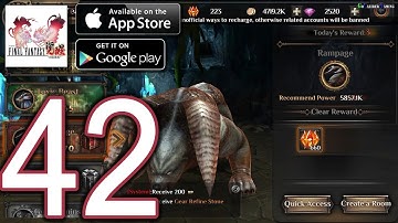 FINAL FANTASY AWAKENING Android iOS Walkthrough - Part 42 - Daily/Team Dungeon, Ch15 Judgment