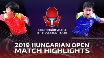 Lin Gaoyuan vs Wang Chuqin | 2019 ITTF World Tour Hungarian Open Highlights (Final)
