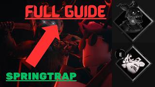 FULL GUIDE ON SPRINGTRAP | BITE BY NIGHT